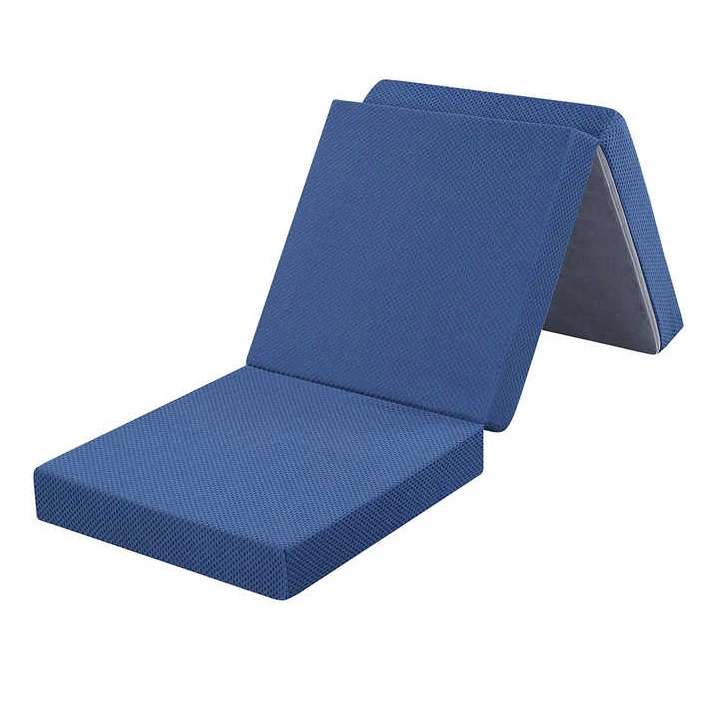 Portable Tri Folding Memory Foam Mattress