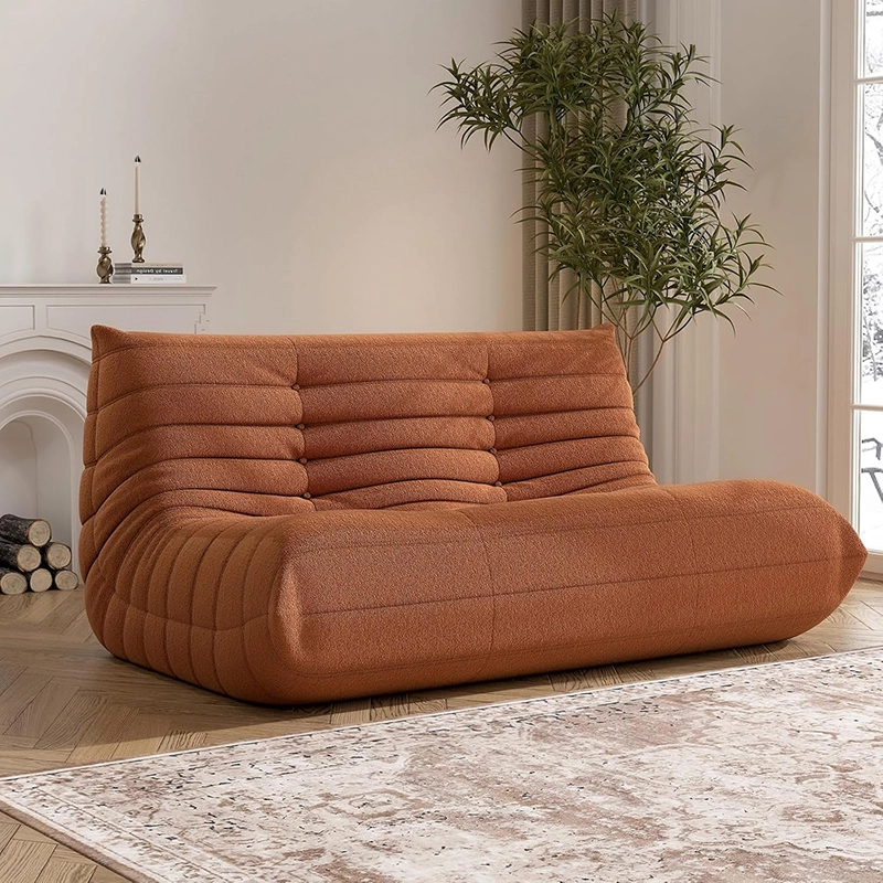 Caterpillar 2 Loveseat Compressed Sofa - Custom Bean Bag Chairs