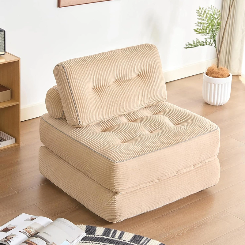 Foldable Futon Sofa Bed - Floor Couch for Small Spaces