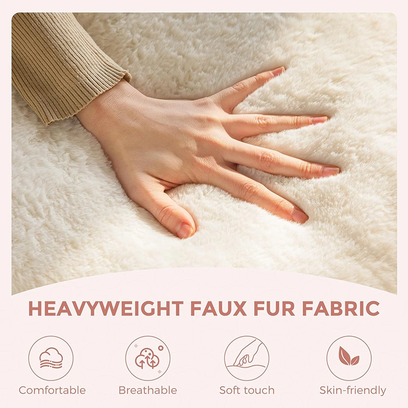 Pebble Shaped Bean Bag Sofa with Backrest & Armrests