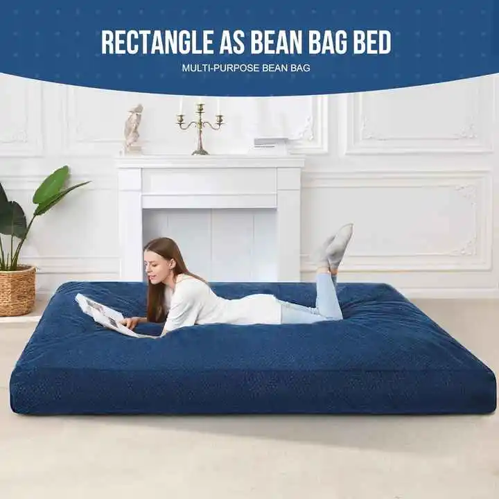 3-in-1 Versatile Bean Bag Chair and Floor Bed