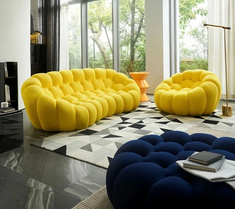 3D Honeycomb Net Celebrity Bubble Lazy Sofa