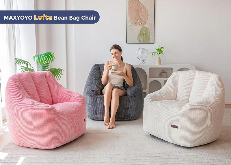 Loft Bean Bag Chair for Apartments, Dorms and Small Rooms