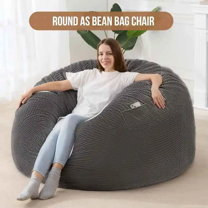 3-in-1 Versatile Bean Bag Chair and Floor Bed