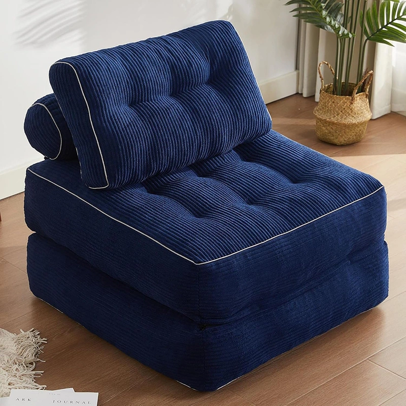 Foldable Futon Sofa Bed - Floor Couch for Small Spaces