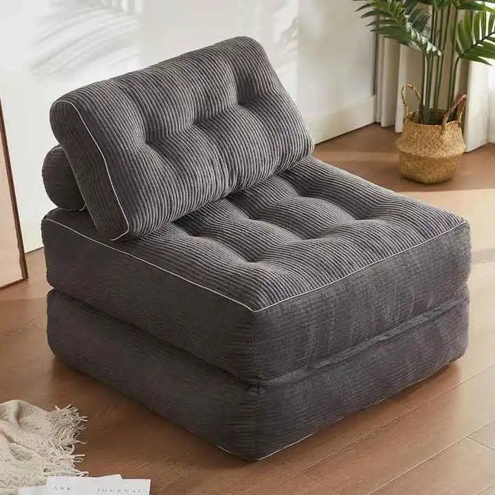 Foldable Futon Sofa Bed - Floor Couch for Small Spaces