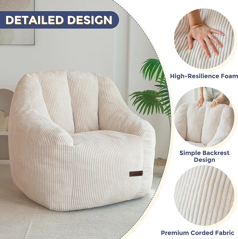 Loft Bean Bag Chair for Apartments, Dorms and Small Rooms