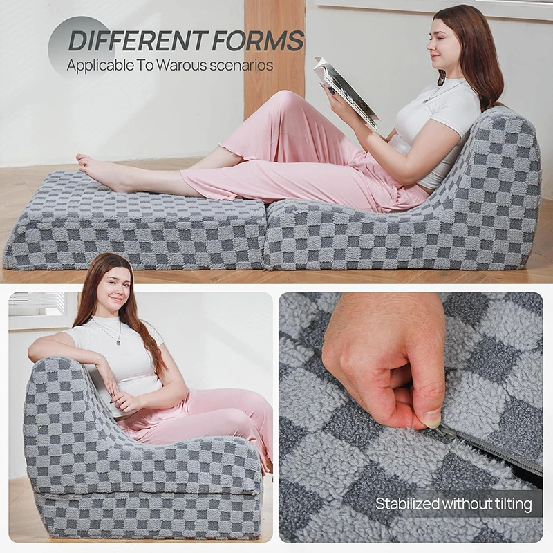 Modern Recliner Lazy Sofa Chair For Bedroom & Balcony