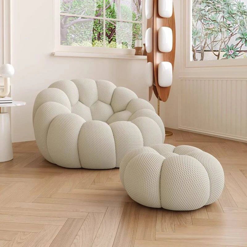 3D Honeycomb Net Celebrity Bubble Lazy Sofa