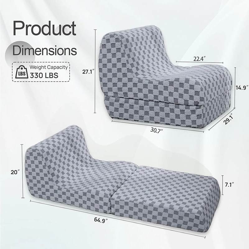 Modern Recliner Lazy Sofa Chair For Bedroom & Balcony