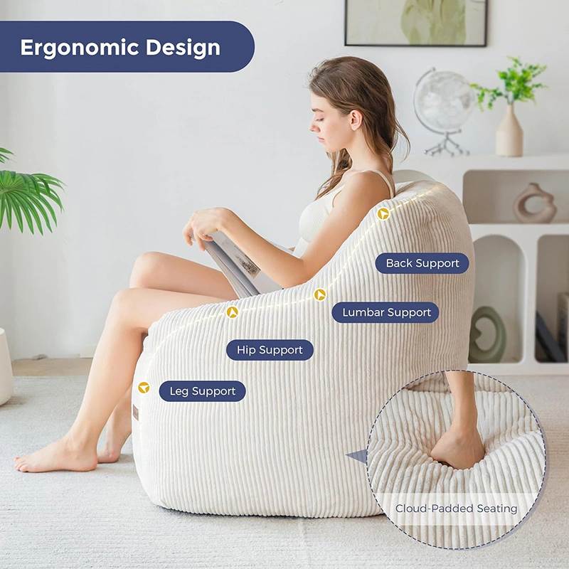 Loft Bean Bag Chair for Apartments, Dorms and Small Rooms