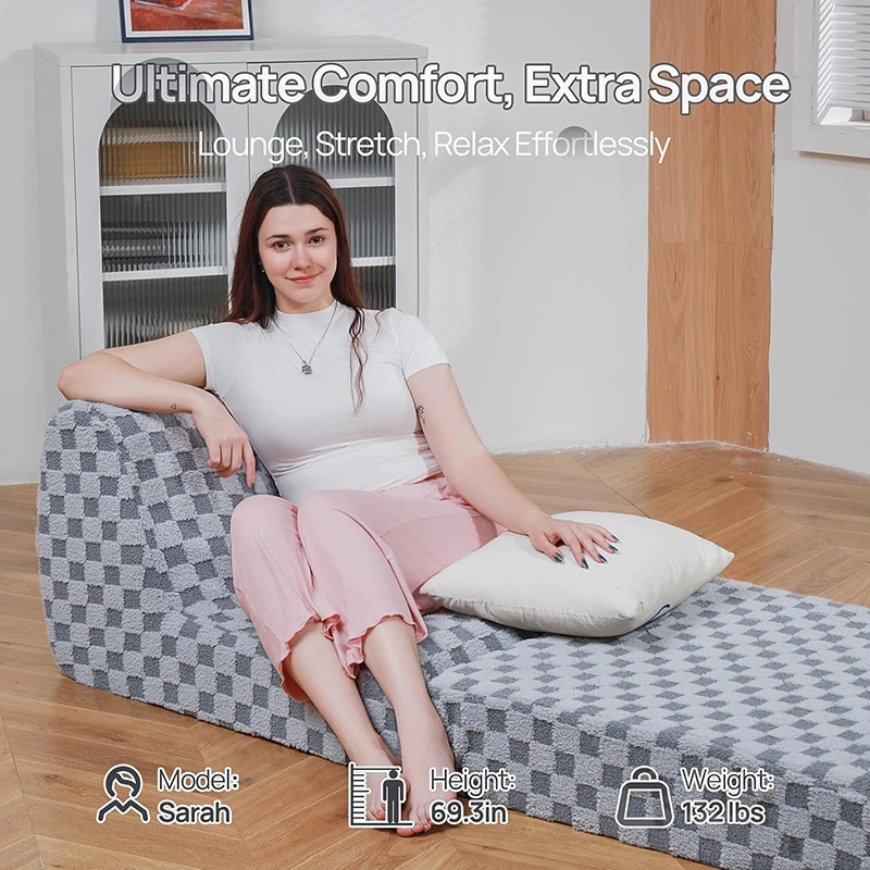 Modern Recliner Lazy Sofa Chair For Bedroom & Balcony