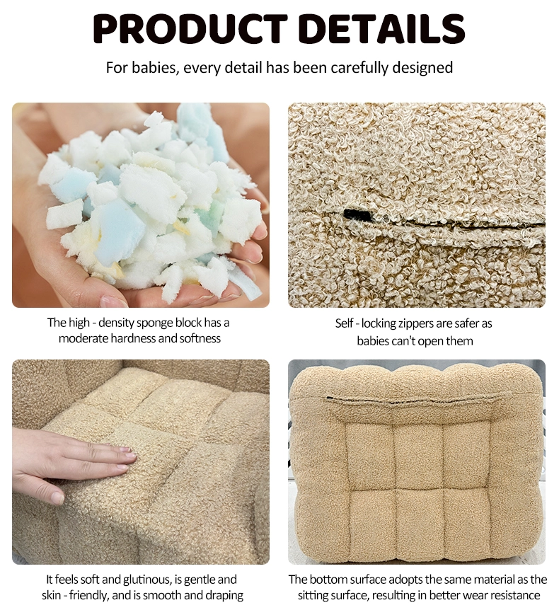 Multiple Colors Toddles Soft Bean Bag Chair