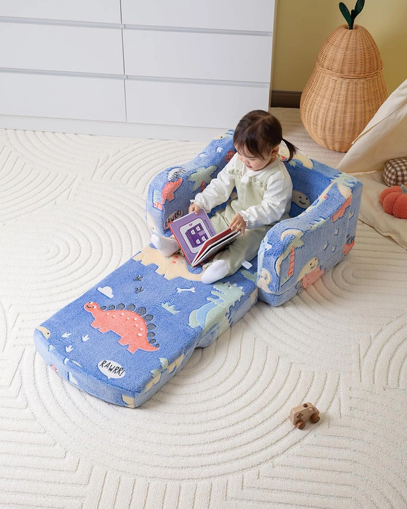 2-in-1 Convertible Kids Sofa Chair and Lounger