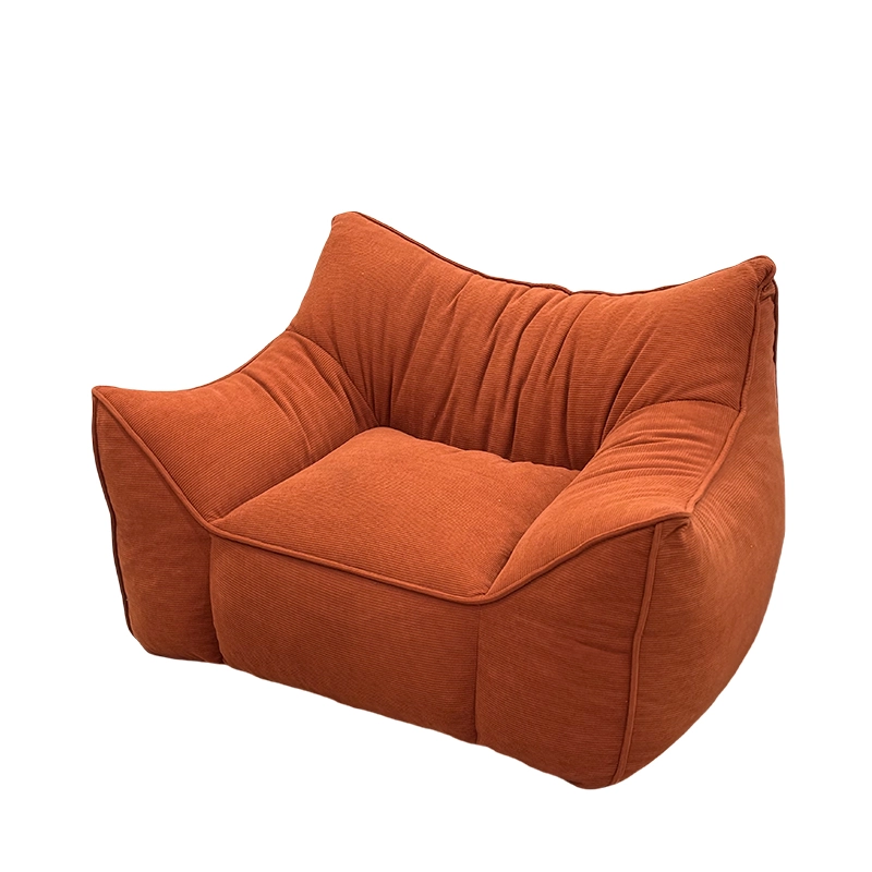 Kids Leather and Velvet Bean Bag Chair