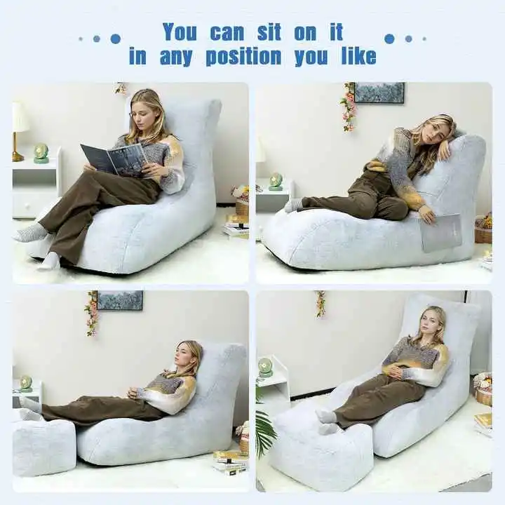 Pouf en mousse pour salon, chambre, balcon, appartement