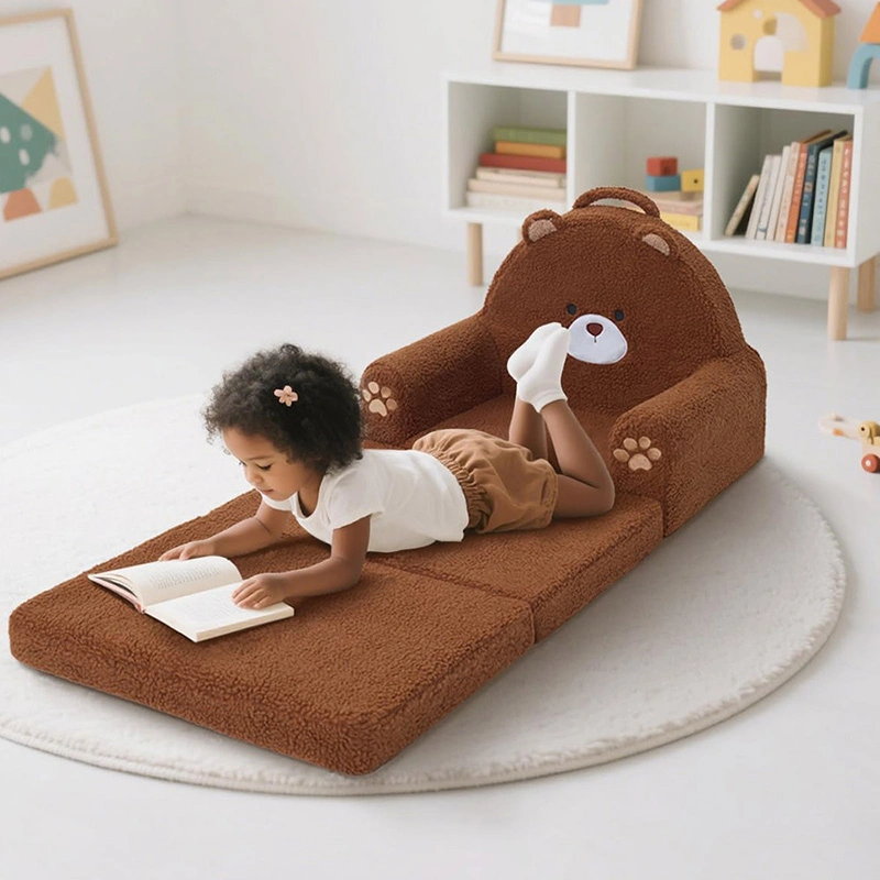 Custom Teddy Bear Kids Foldable Sofa