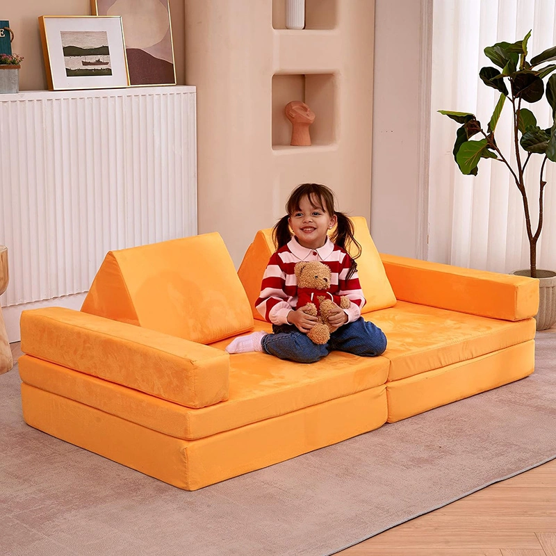 8pcs Toddlers Modular Play Sofa Set