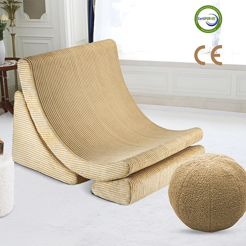 Three-piece Moon Style Kids Foam Chair