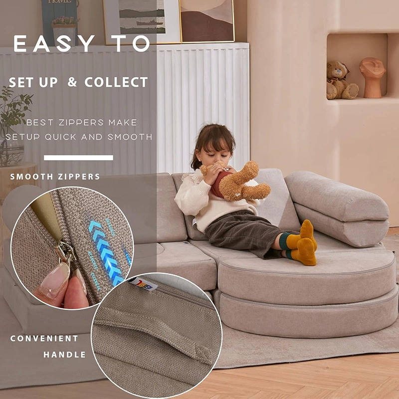 14Pcs Kids Foam Modular Play Couch