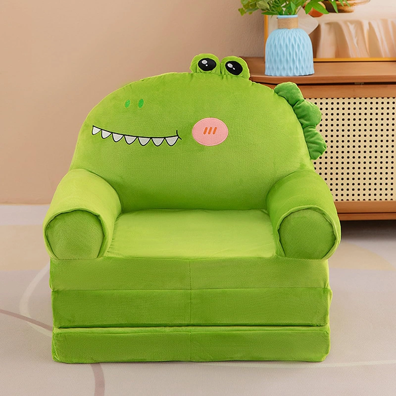 Cartoon Animal Style Foam Kids Sofa  - Compressed Couch