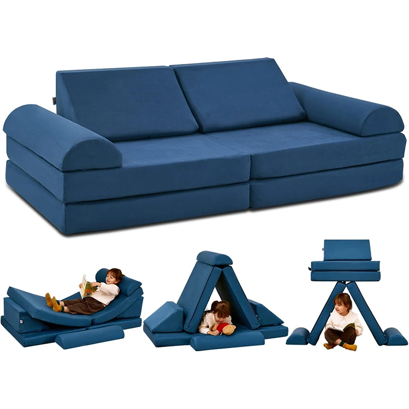 8pcs Kids Modular Play Couch and Fort Building Kit