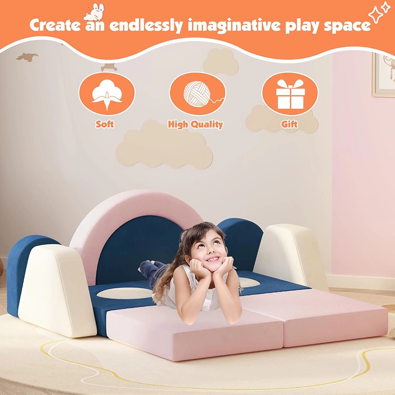 12 PCS Modular Kids Foam Play Block Couch