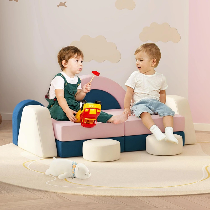 12 PCS Modular Kids Foam Play Block Couch