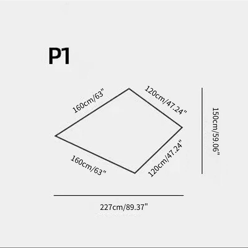 Geometric Rock-inspired Full Foam Sectional Compressed Sofa