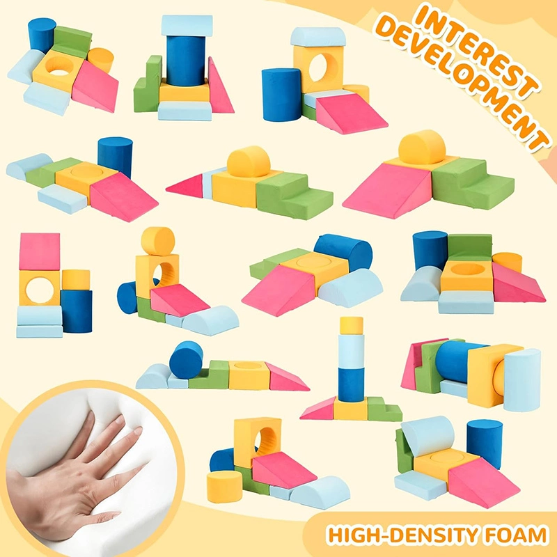 7pcs Colourful Toddler Foam Climber Blocks
