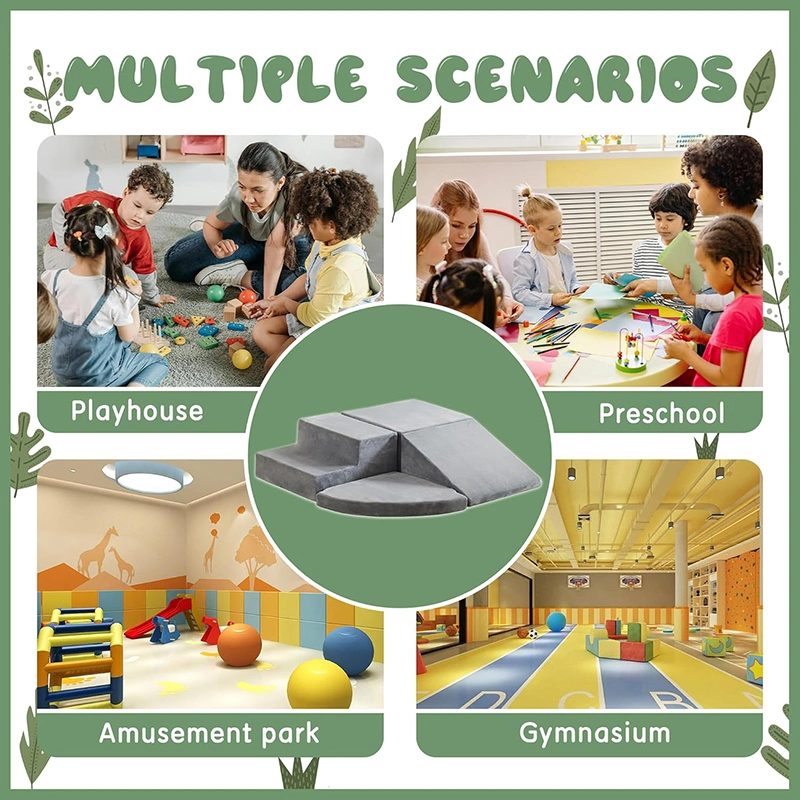 4pcs Soft Foam Play Climbing Blocks