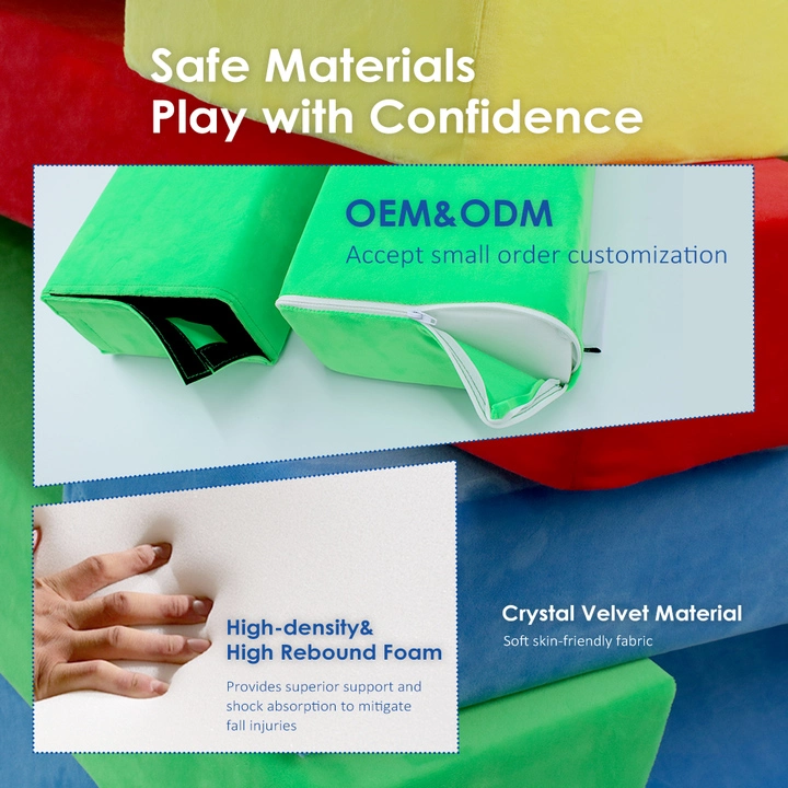 24 Modules Color Foam Cuboid Building Blocks