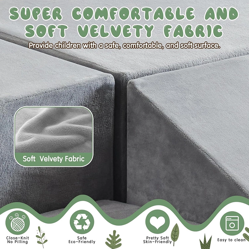 4pcs Soft Foam Play Climbing Blocks