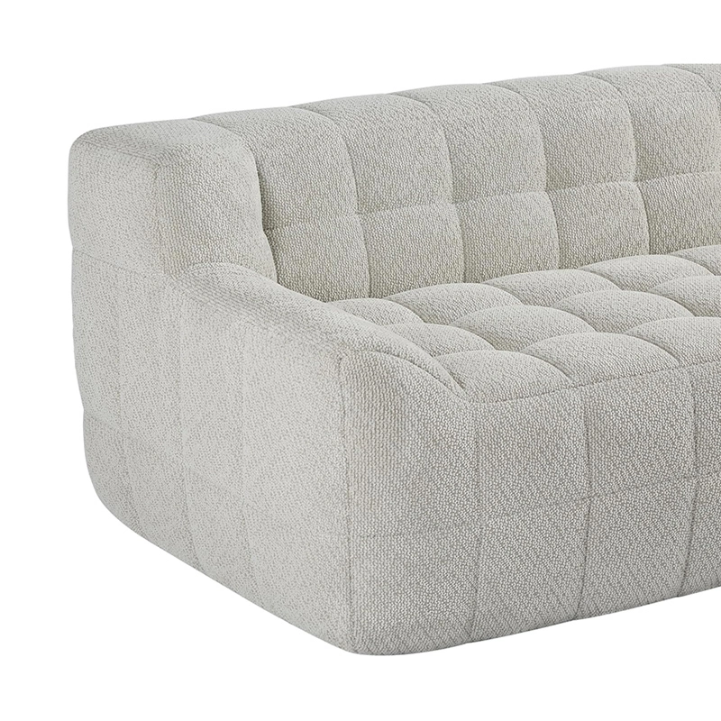 2-Seater Waffle Lattice Compressiable Foam Couch