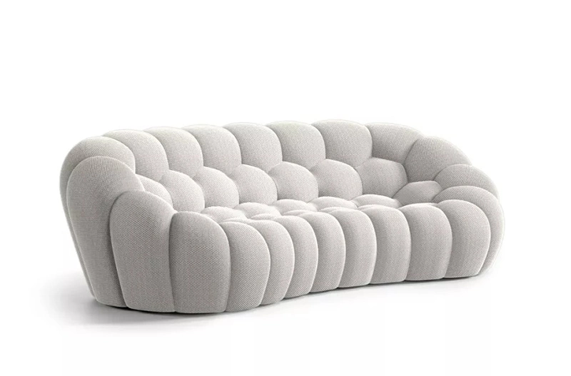 Football-shape 3D Fabric Compression Foam Bubble Sofa