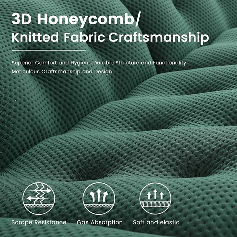 Wave-shape 3D Textile Molding Foam Modular Sofa