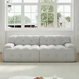 Wave-shape 3D Textile Molding Foam Modular Sofa