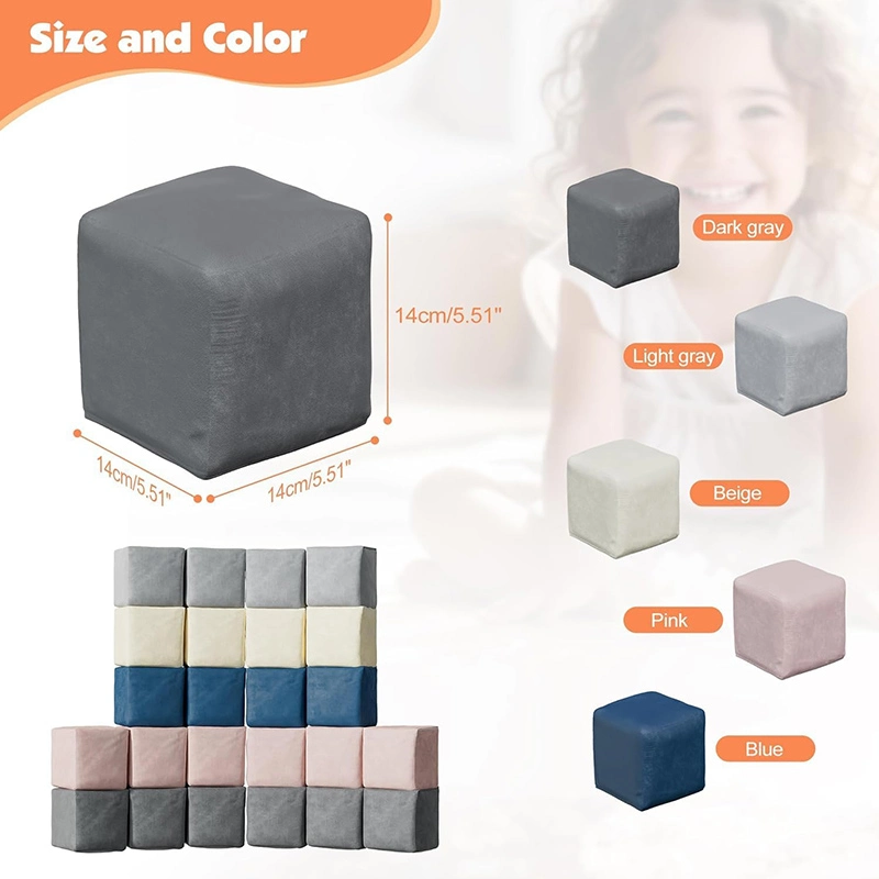 Multiple Modular Toddler Building Fortplay Set