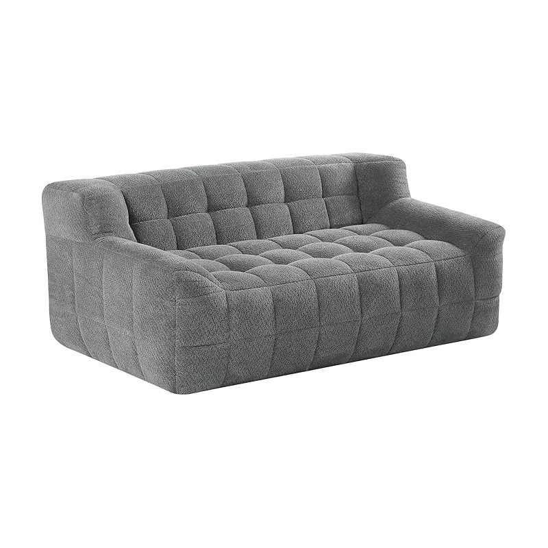2-Seater Waffle Lattice Compressiable Foam Couch