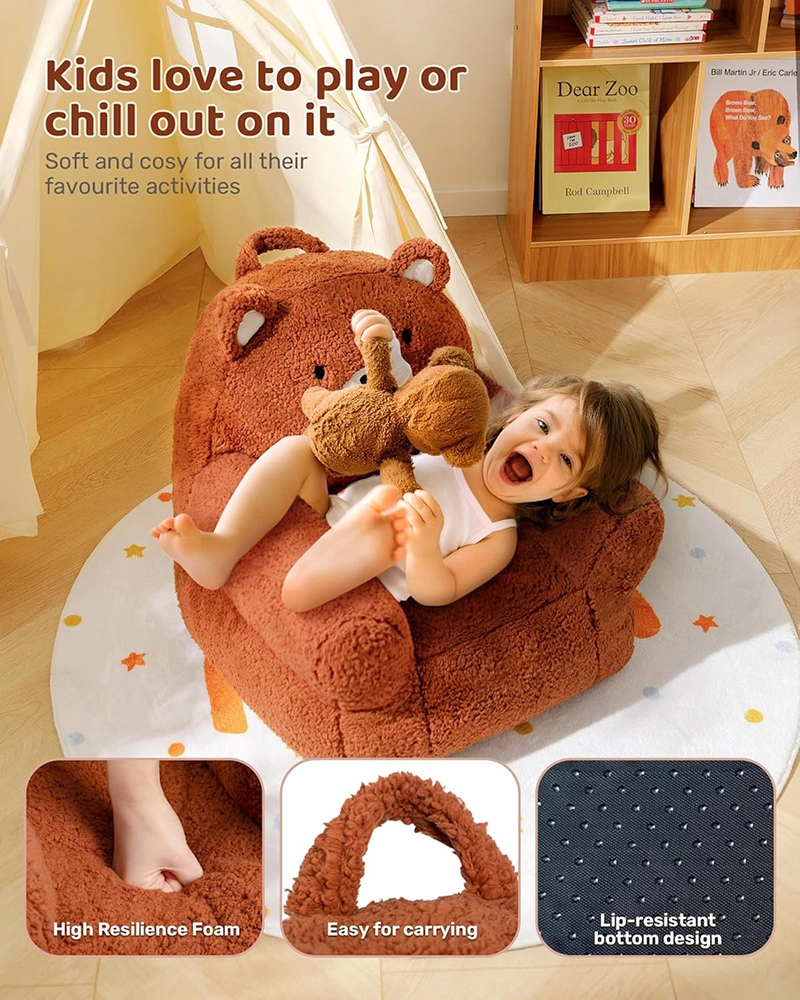 Bear Style Foam Filled Toddler Sofa Chair