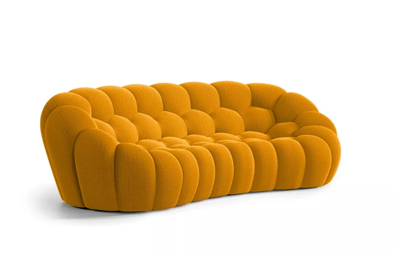 Football-shape 3D Fabric Compression Foam Bubble Sofa
