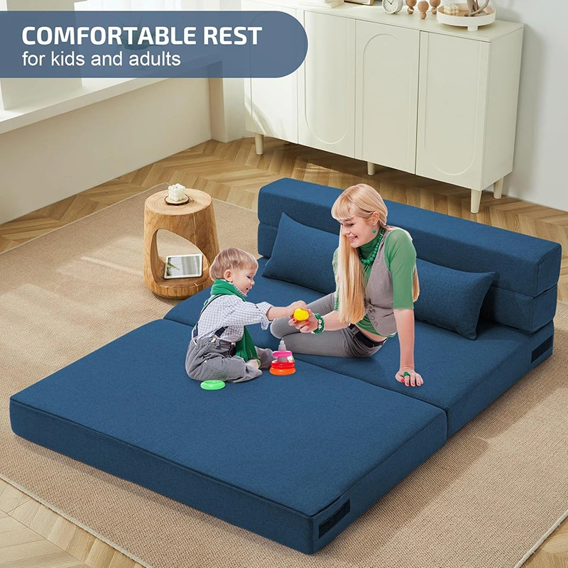 Compressiable Folding Sofa Bed and Sleeping Mattress