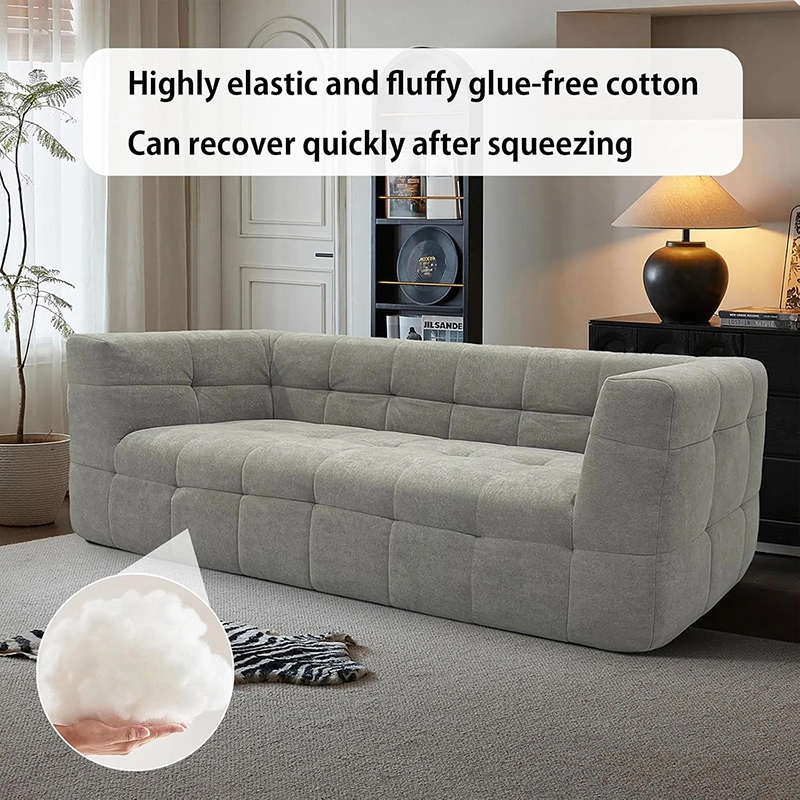 High-Elastic Sponge Soft Skin Cloud Couch