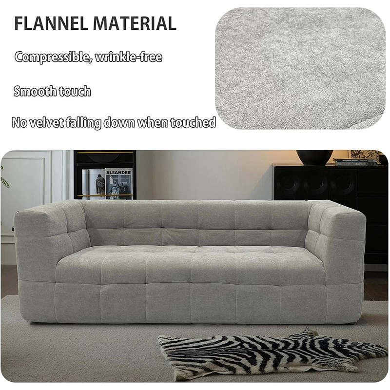 High-Elastic Sponge Soft Skin Cloud Couch