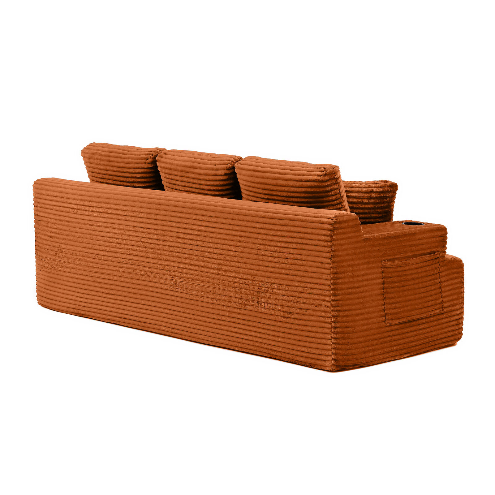 3 Seats Compression Sofa for Dorm Room, Reading Room and Creative Studios