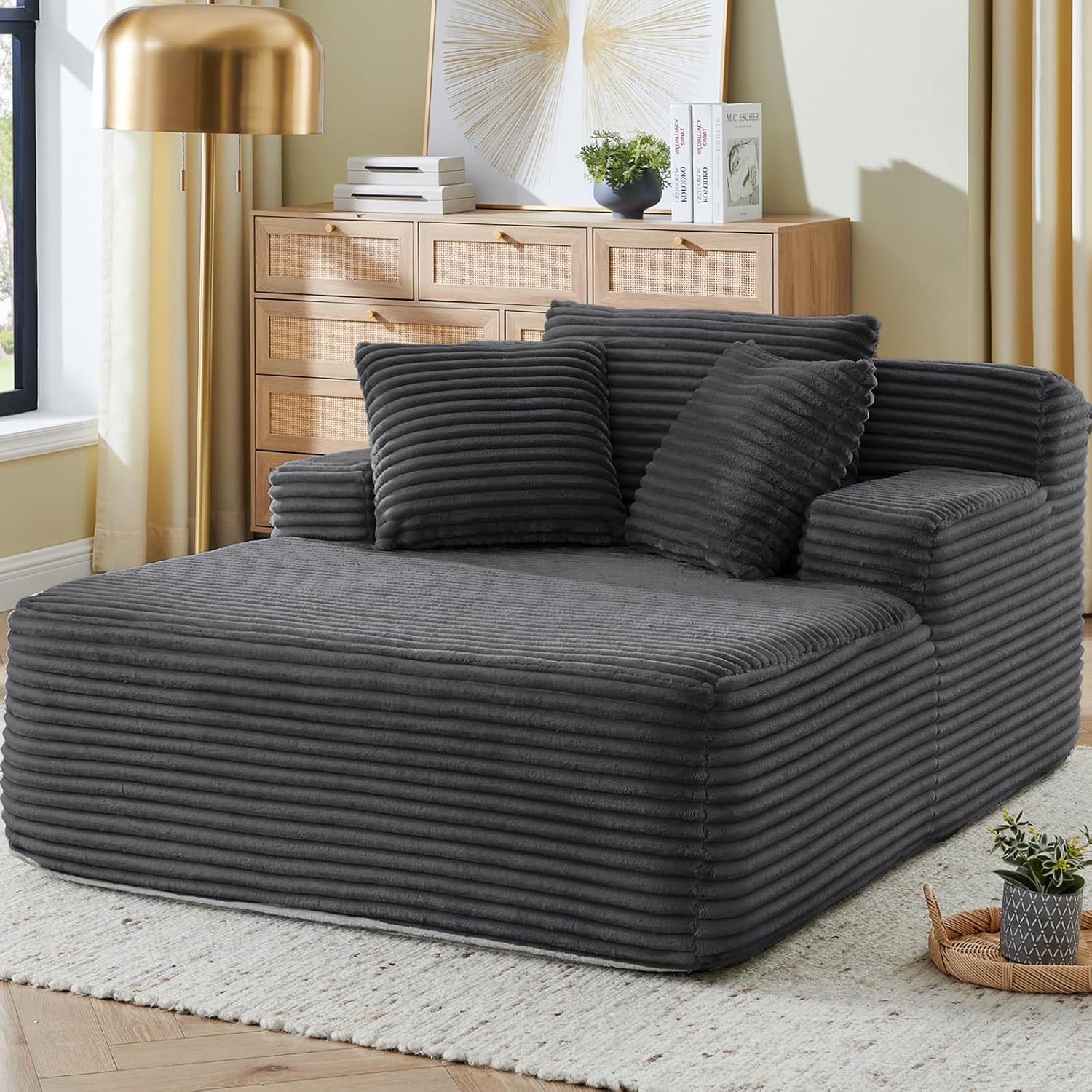 Compressed Chaise longue Chair - Single Sofa Bed