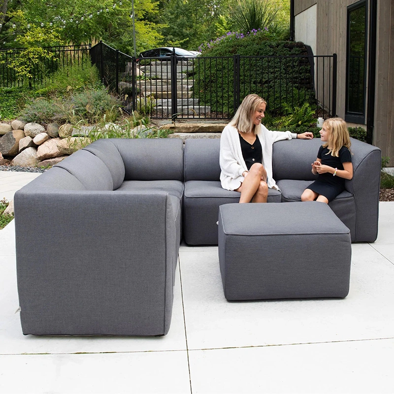 Patio Sectionals are durable enough to be cleaned