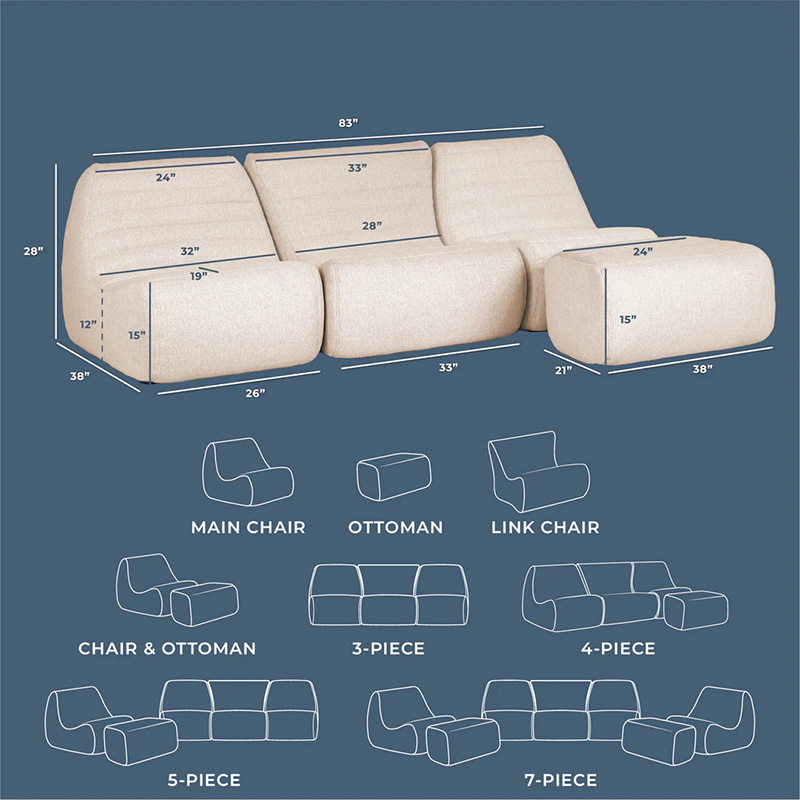 Luxury Outdoor Sectional Sofa