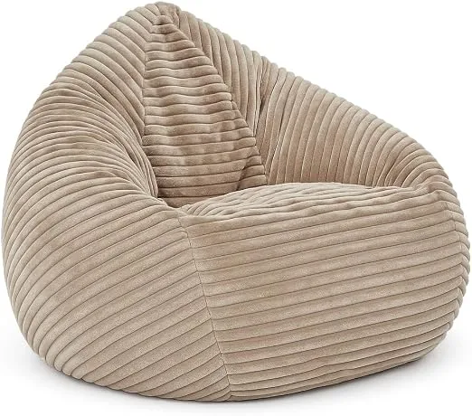 Cheaper Corduroy Bean Bag Chair for Adults and Children