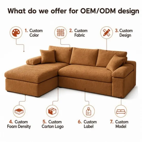Height Fast Expansion Frameless Compressed Sofa